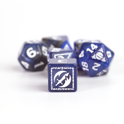 Sirius - D&D Adventure Dice Set: Fighter Blue