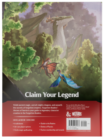 Dungeons & Dragons - Forgotten Realms Heroes of Faerun