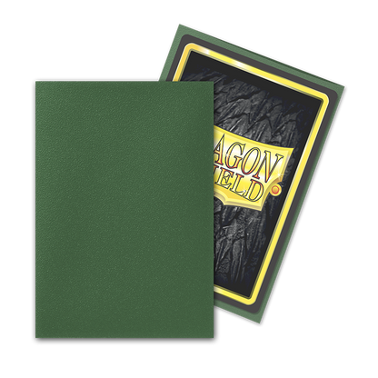 Dragon Shield Japanese Matte Sleeves Forest Green 60CT