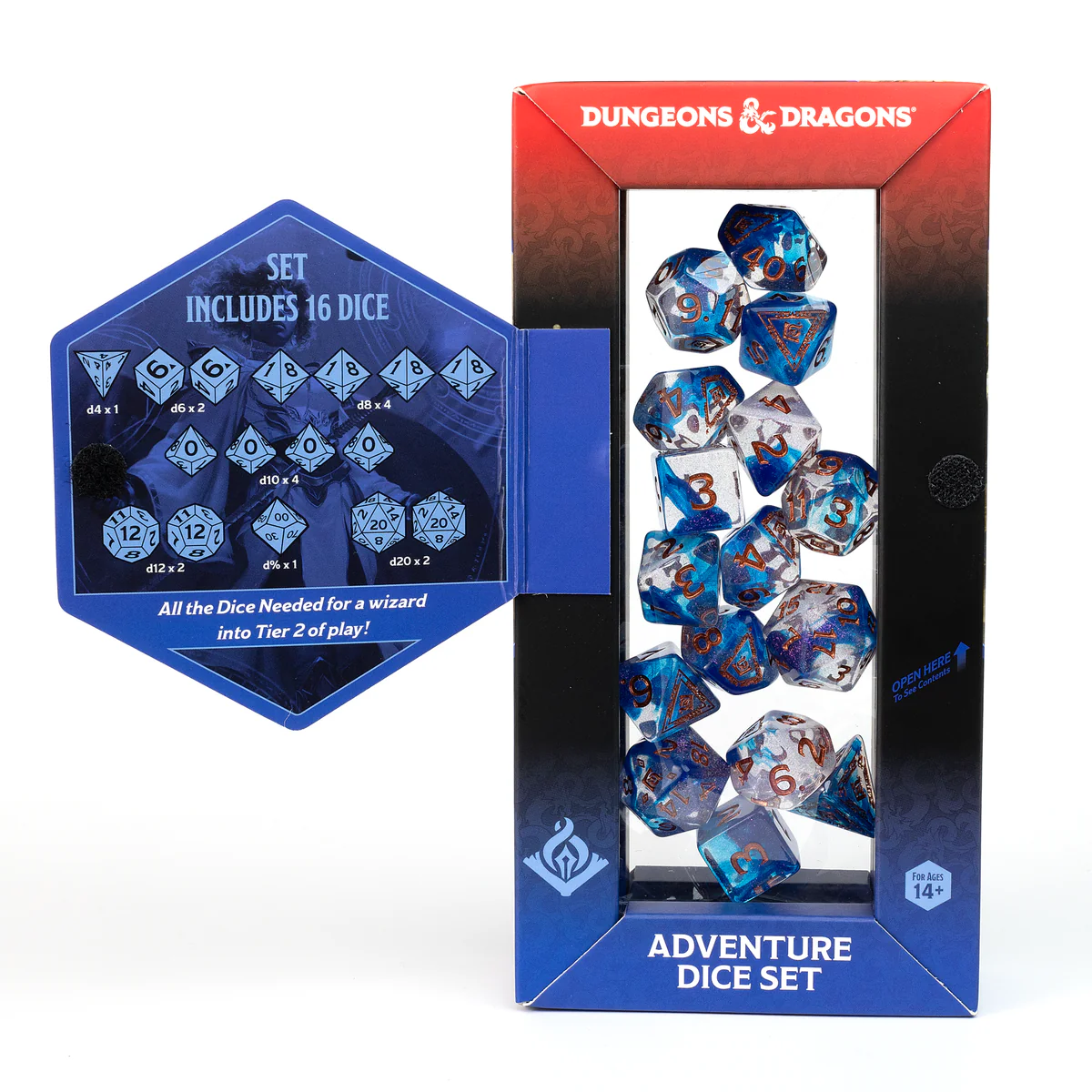 Sirius - D&D Adventure Dice Set: Wizard Blue