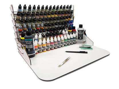 Vallejo Tools - Paint Display and work station with Vertical Storage 50x37 cm