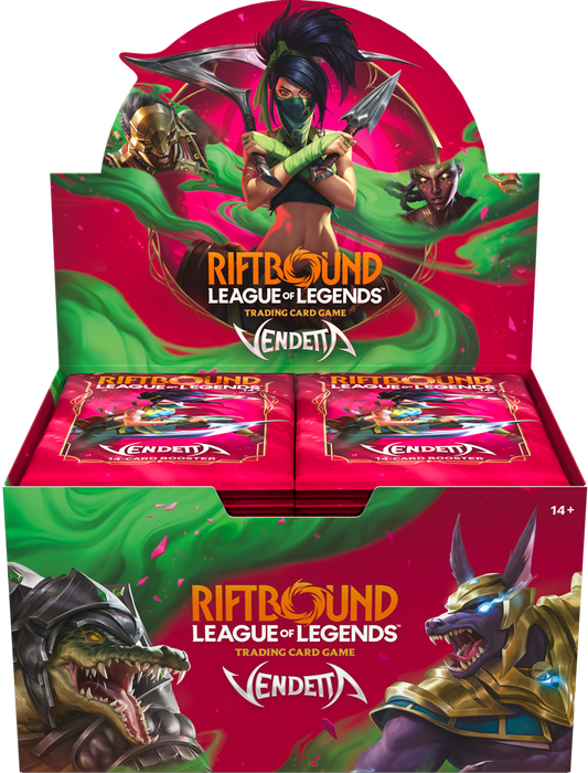 Riftbound: League of Legends TCG - Vendetta Booster Box (PRECOMMANDE)