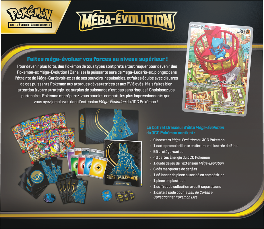 Mega Evolution - Coffret Dresseur d'Elite (Fr)