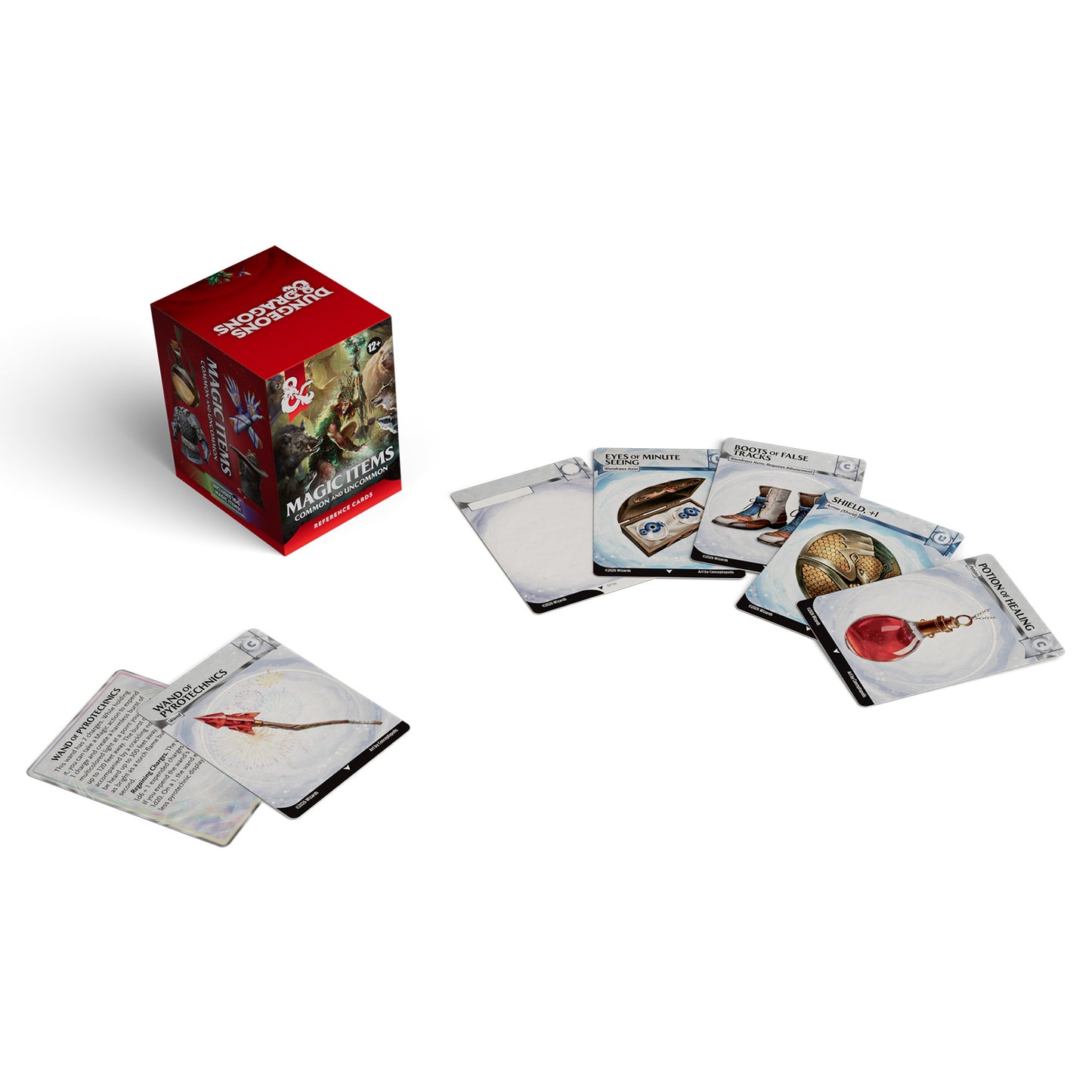 Dungeons & Dragons - Reference Cards Magic Items Common and Uncommon