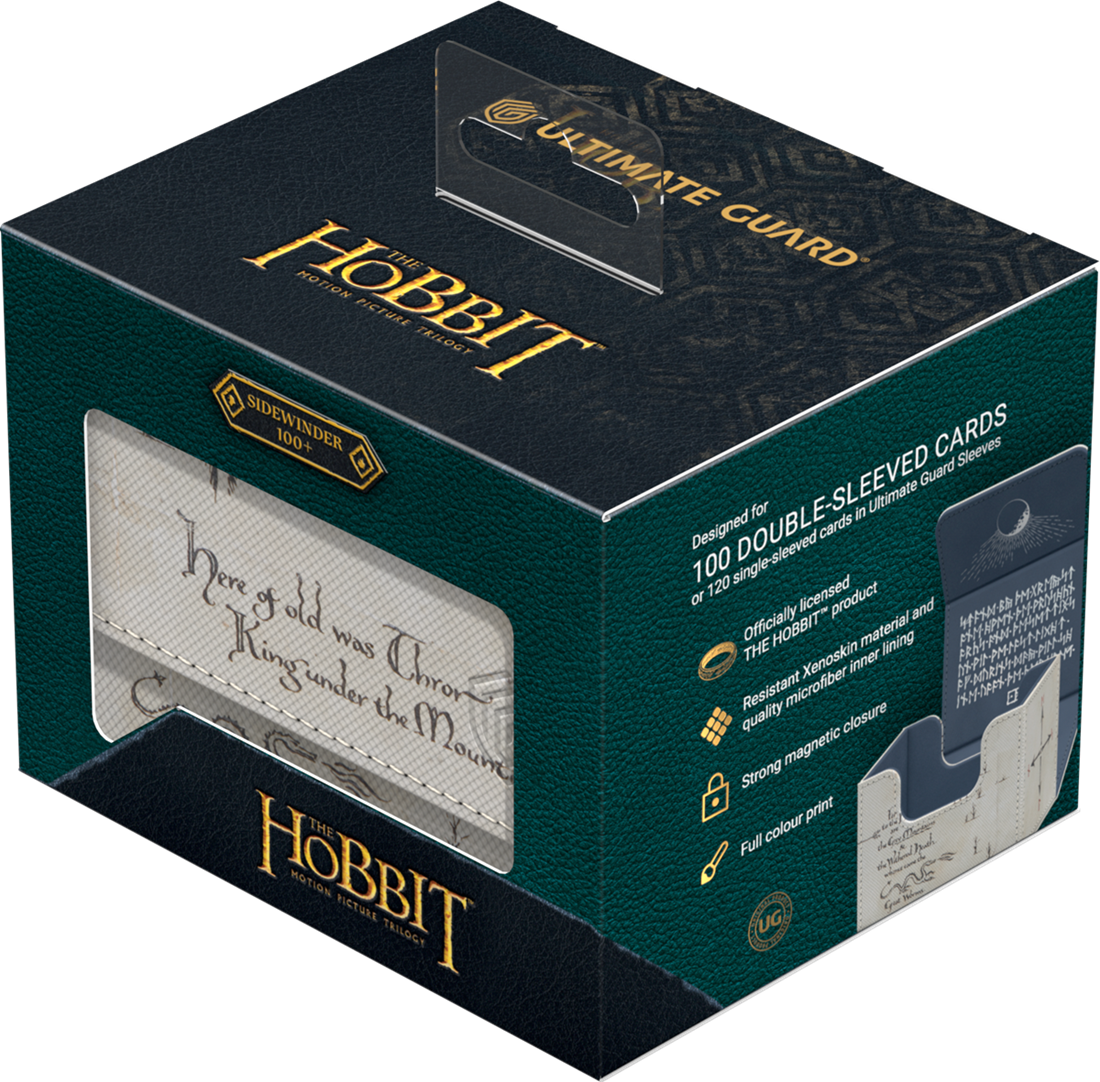 UG Deck Case Sidewinder 100+ The Hobbit Thror's Map