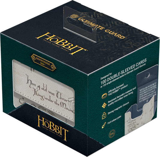 UG Deck Case Sidewinder 100+ The Hobbit Thror's Map