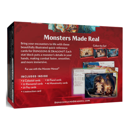 Dungeons & Dragons - Reference Cards Mystical and Menacing CR 0-5