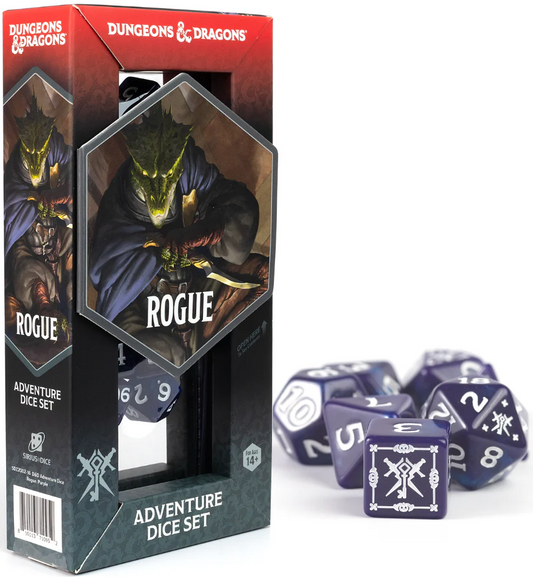 Sirius - D&D Adventure Dice Set: Rogue Purple