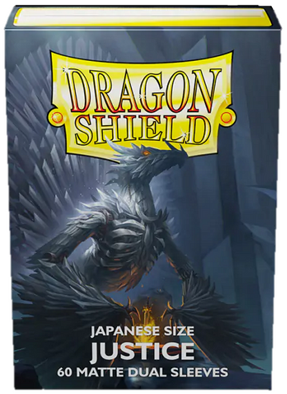 Dragon Shield Japanese Dual Matte Sleeves Justice 60CT