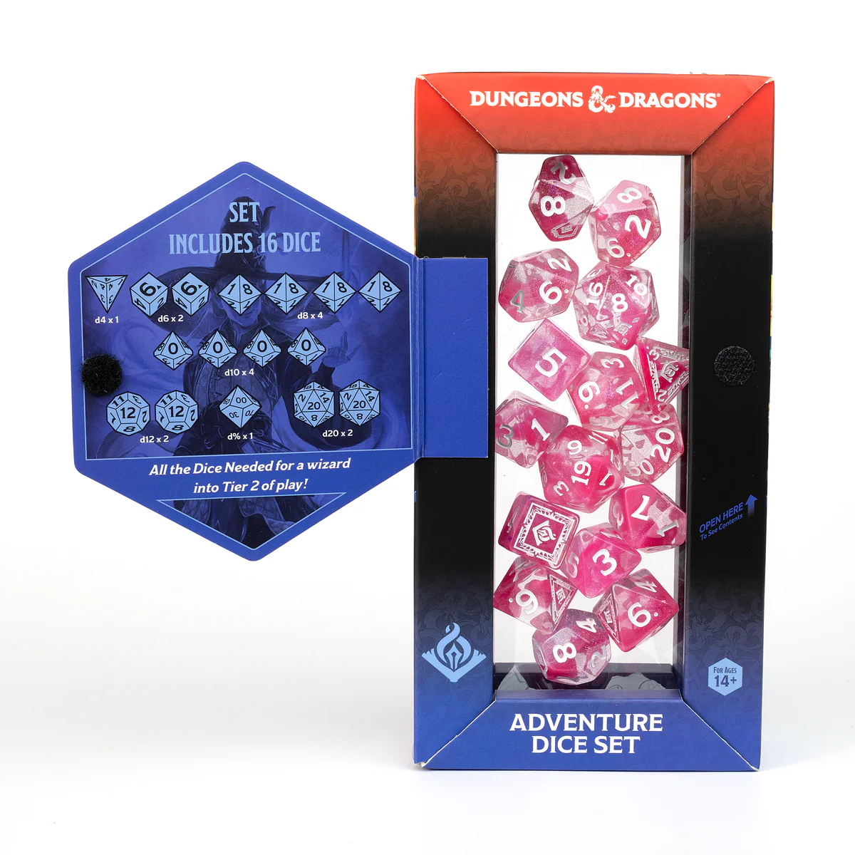 Sirius - D&D Adventure Dice Set: Wizard Fuchsia