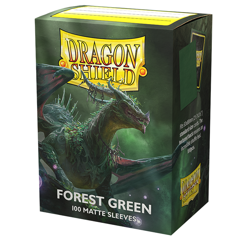 Dragon Shield Matte Sleeves Forest Green 100CT