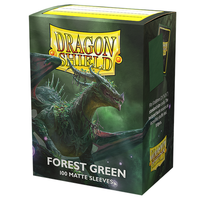 Dragon Shield Matte Sleeves Forest Green 100CT