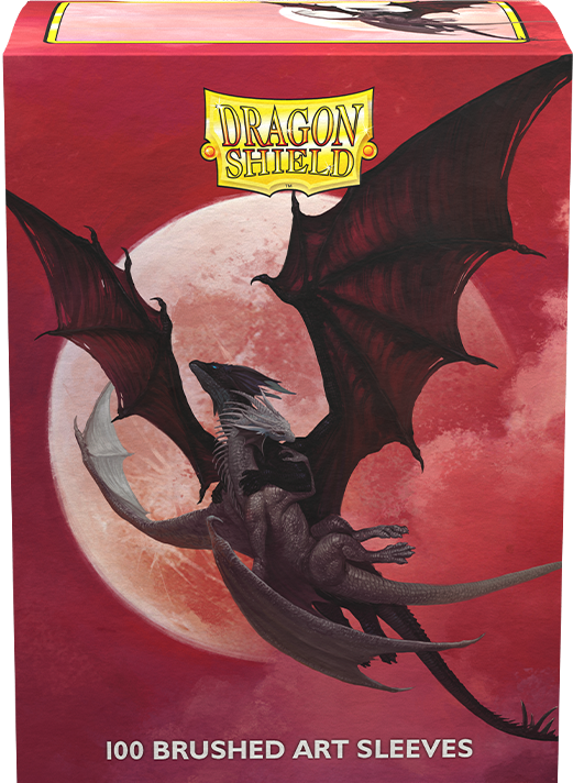 Dragon Shield Brushed Art Sleeves Valentine 2024 100CT