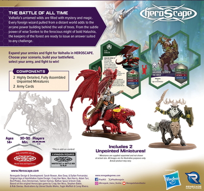 Heroscape - Rising Tide: Sonlen and Halushia, Scion of the wild Army Expansion (PRÉCOMMANDE)