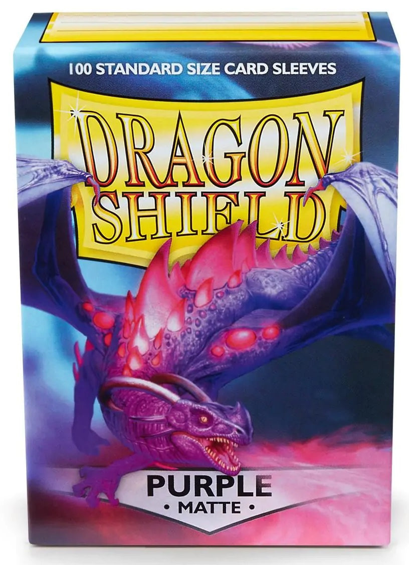 Dragon Shield Matte Sleeves Purple 100CT