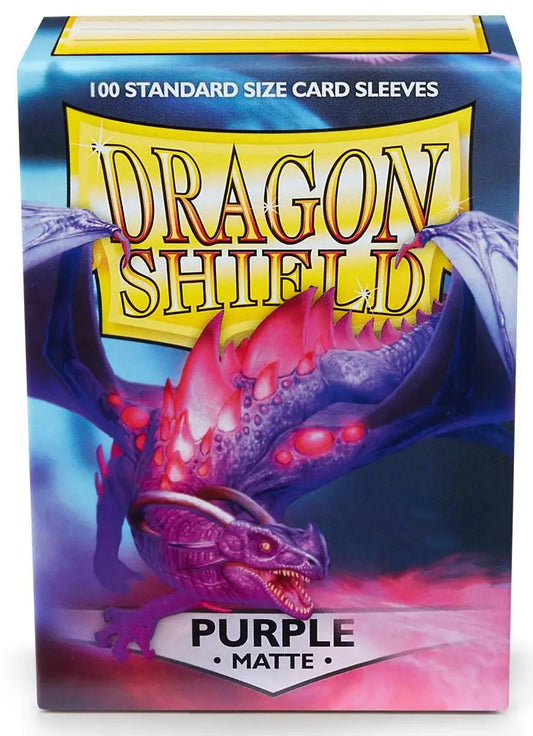 Dragon Shield Matte Sleeves Purple 100CT