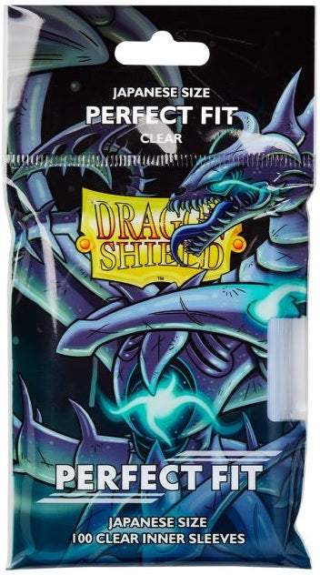 Dragon Shield Japanese Perfect Fit Inner Sleeves Clear 100CT