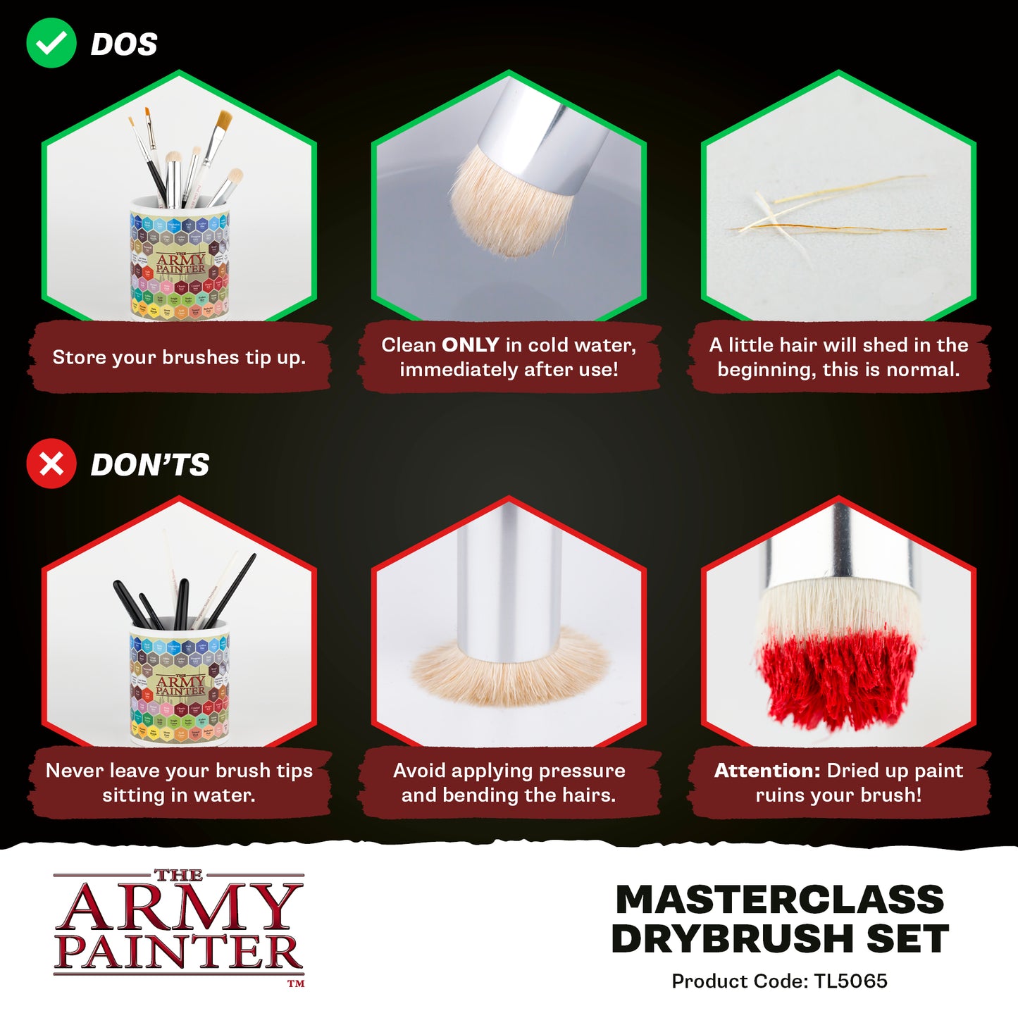 Army Painter Tools - Masterclass Drybrush Set