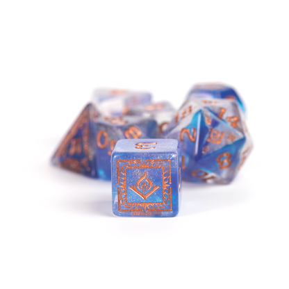 Sirius - D&D Adventure Dice Set: Wizard Blue