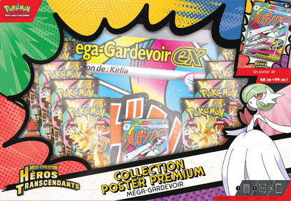Méga-Evolution: Héros Transcendants - Collection Poster Premium (Mega Gardevoir) (FR)