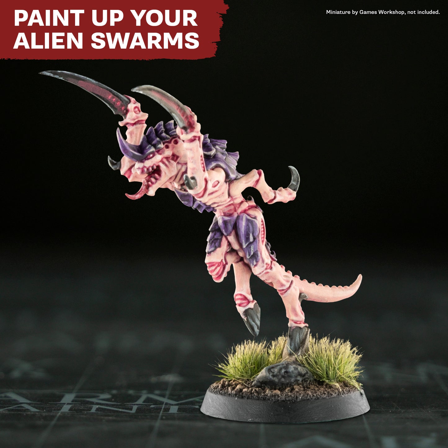 Combat Se7ens - Purple Xenos Flesh Paint Set