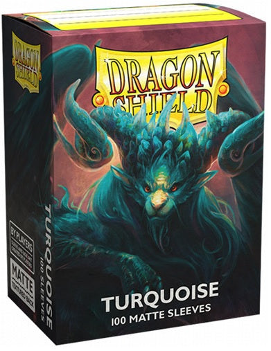 Dragon Shield Matte Sleeves Turquoise 100CT