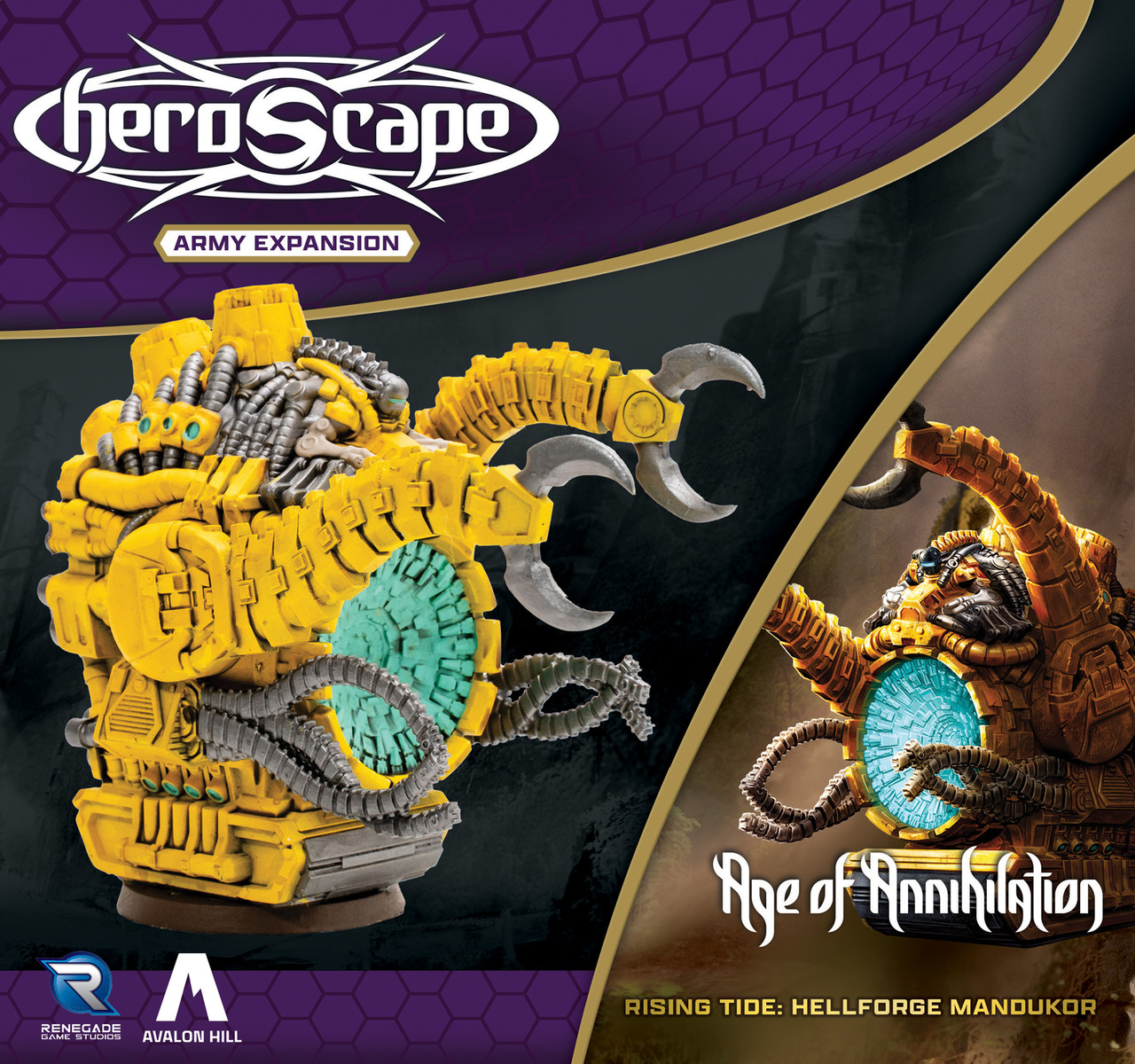 Heroscape - Rising Tide: Hellforge Mandukor Army Expansion (PRÉCOMMANDE)