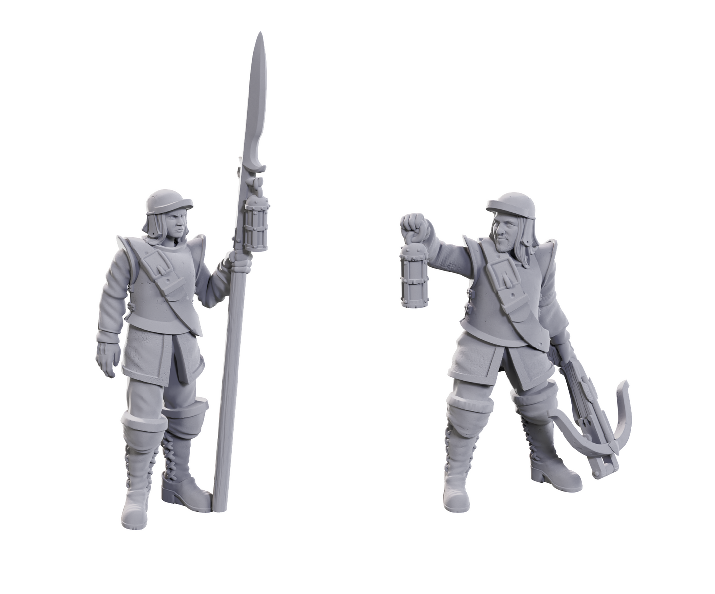 D&D Unpainted - Roadwardens Male & Female (90715)