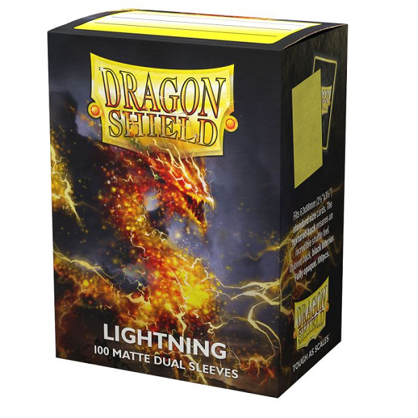 Dragon Shield Dual Matte Sleeves Lightning 100CT