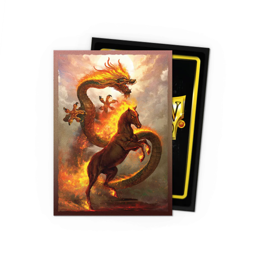Dragon Shield Fire Horse 2026 Dual Matte Sleeves 100CT