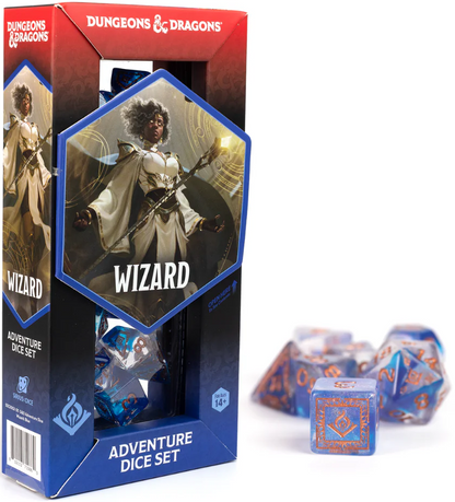 Sirius - D&D Adventure Dice Set: Wizard Blue