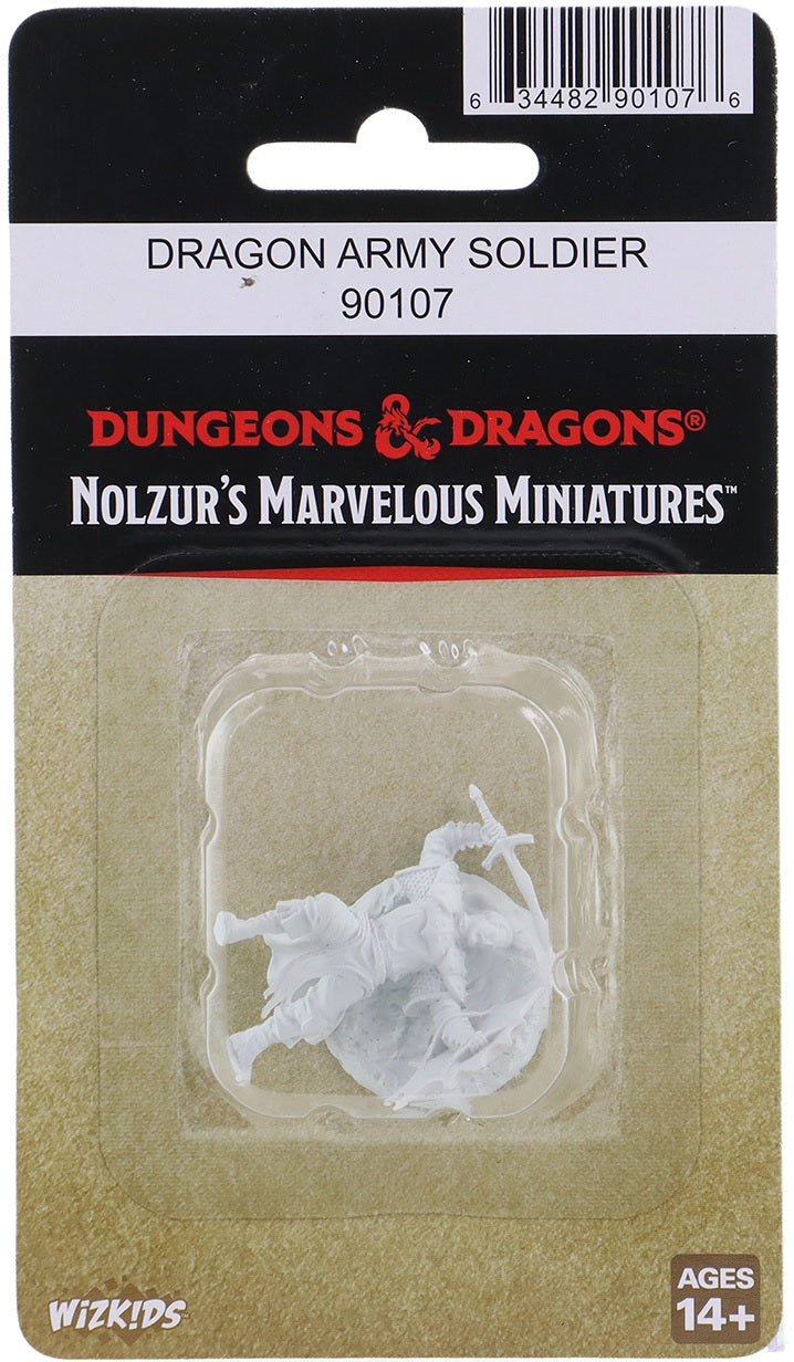 D&D Unpainted - Dragon Army Soldier (90107)