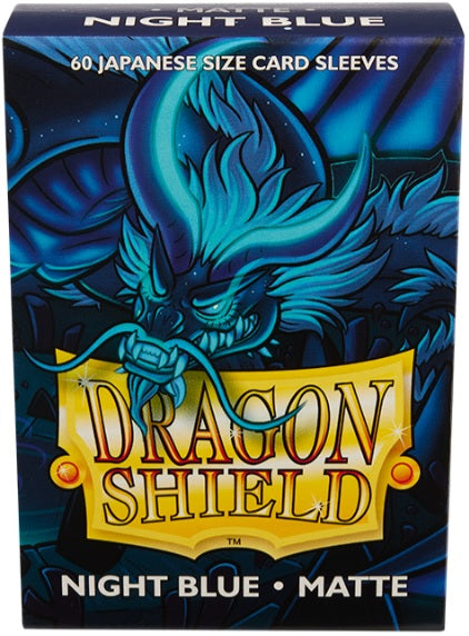 Dragon Shield Japanese Matte Sleeves Night Blue 60CT