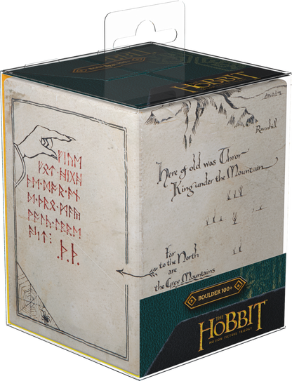UG Deck Case Boulder 100+ The Hobbit Thror's Map