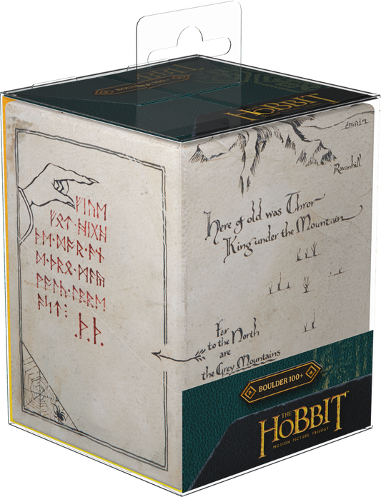 UG Deck Case Boulder 100+ The Hobbit Thror's Map