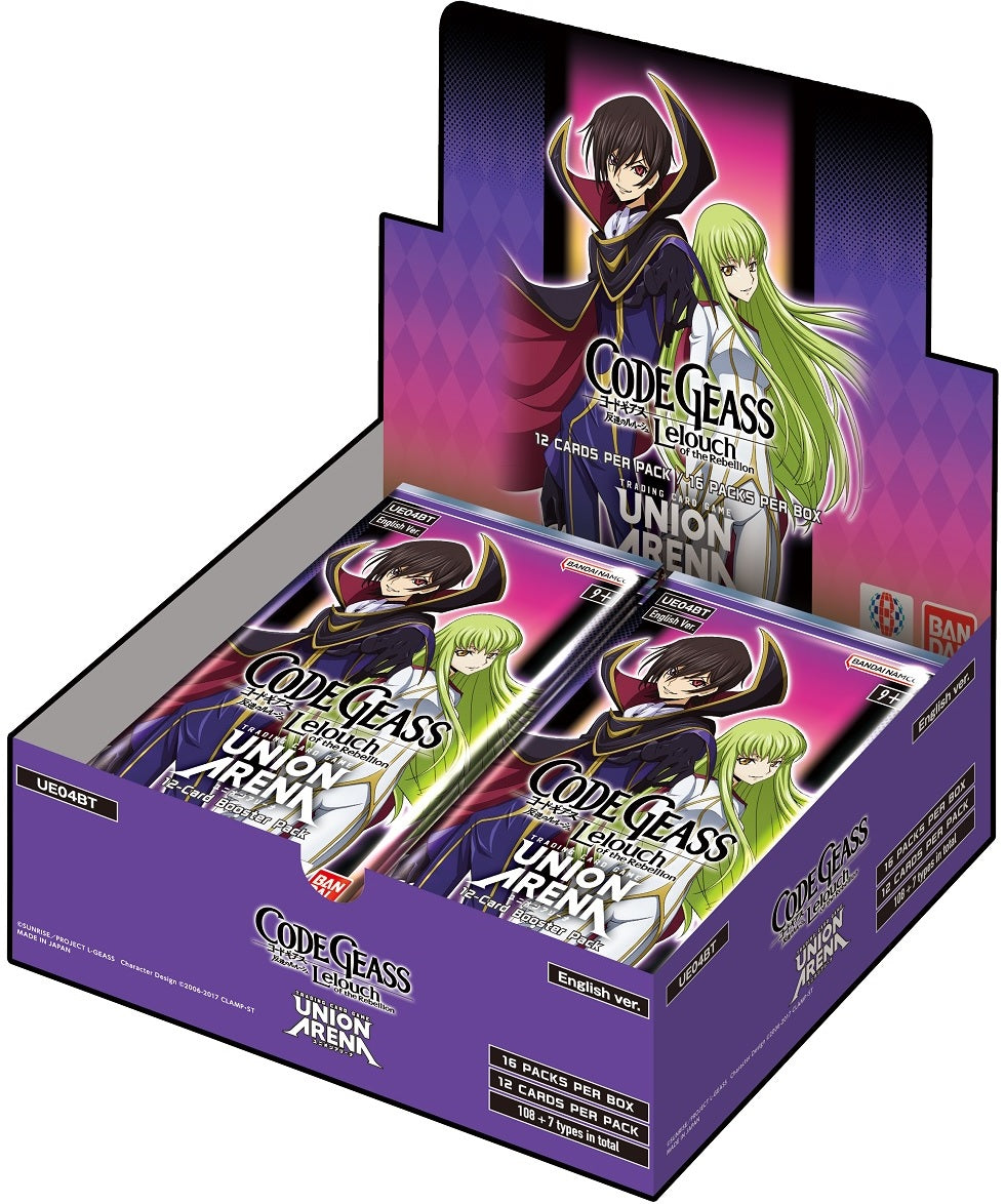 Union Arena Code Geass Lelouch of the Rebellion - Booster Box