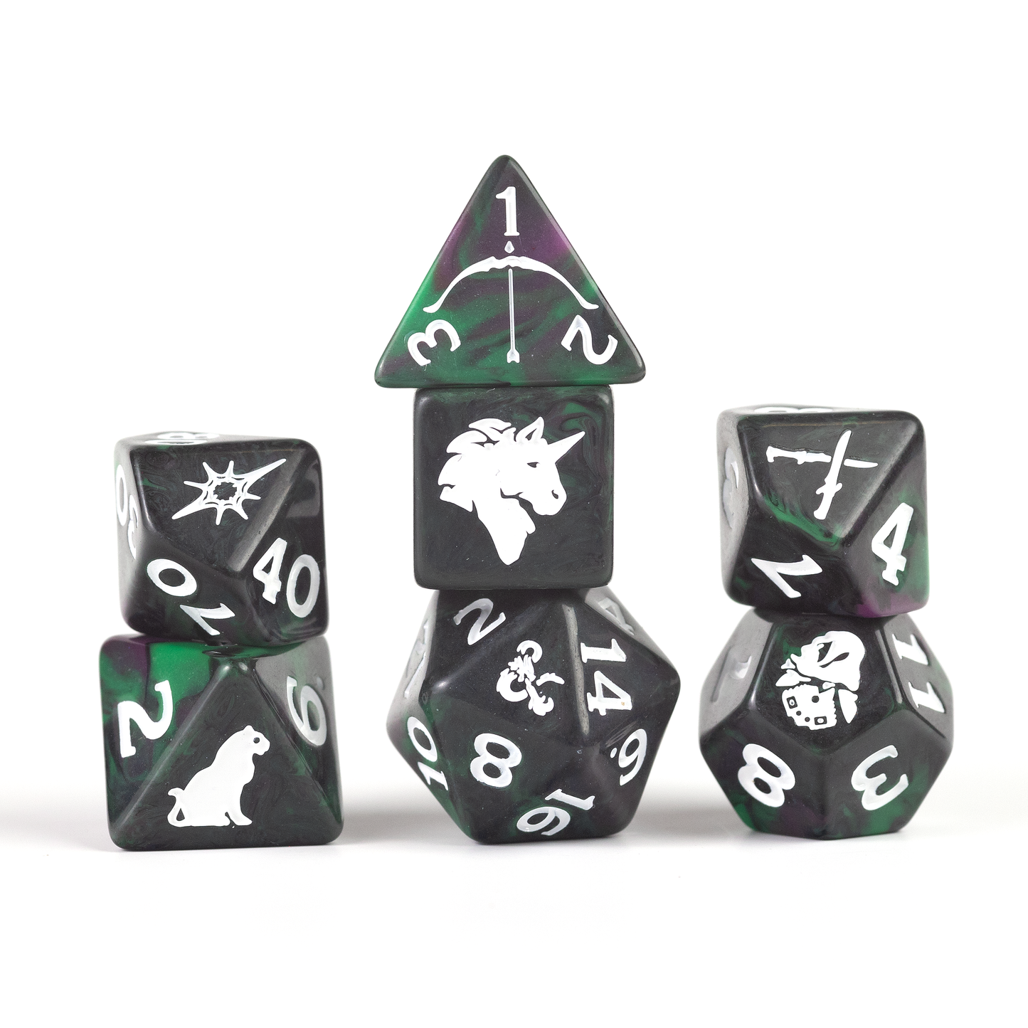 Sirius - D&D Adventure Dice Set: Legend of Drizzt