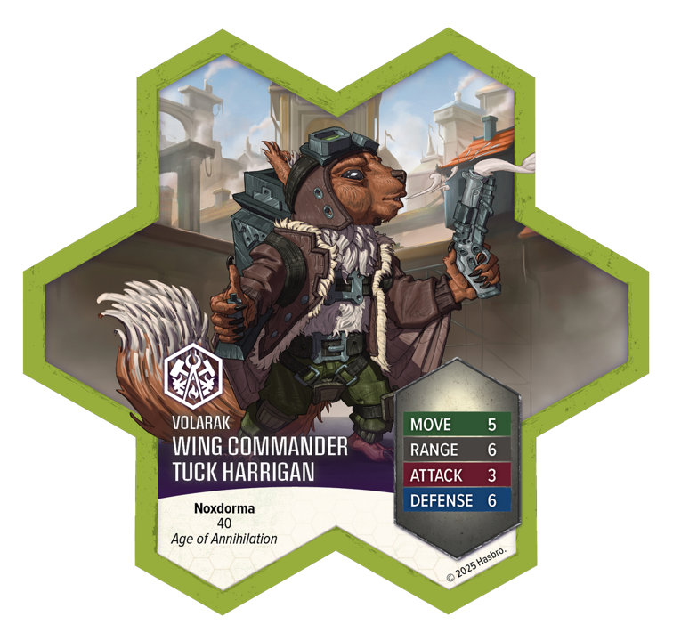 Heroscape - Rising Tide: Wing Commander Tuck Harrigan and Vorid Glidestrikers Army Expansion (PRÉCOMMANDE)