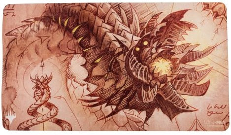 UP MTG The Brother's War Schematic Art Playmat