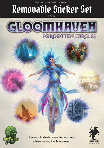 Gloomhaven - Forgotten Circles Removable Sticker set