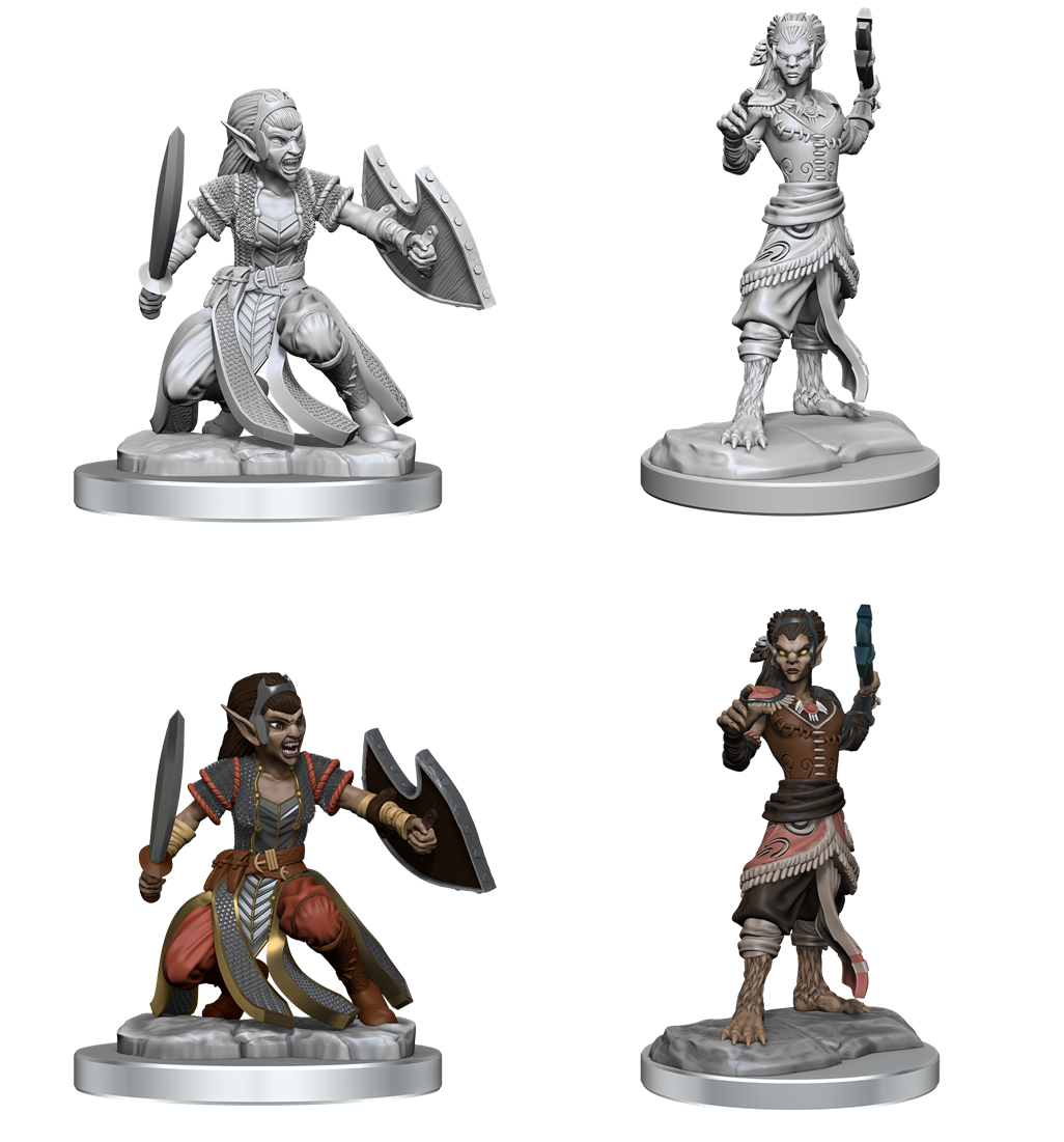 D&D Unpainted - Shifter Fighter