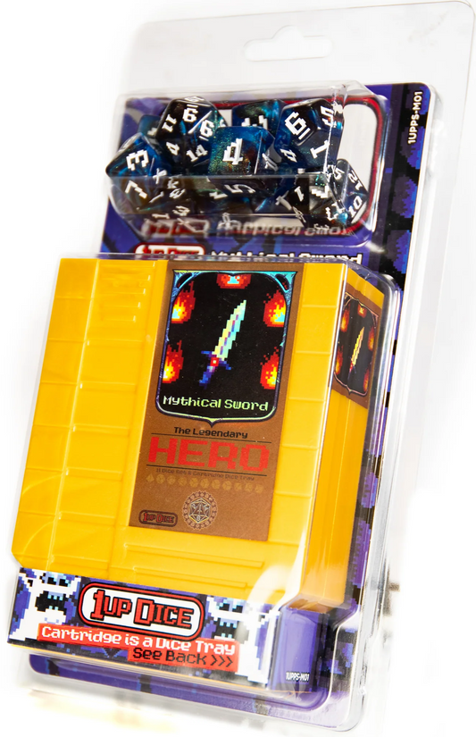 1UP-Dice Set - Mythical Sword