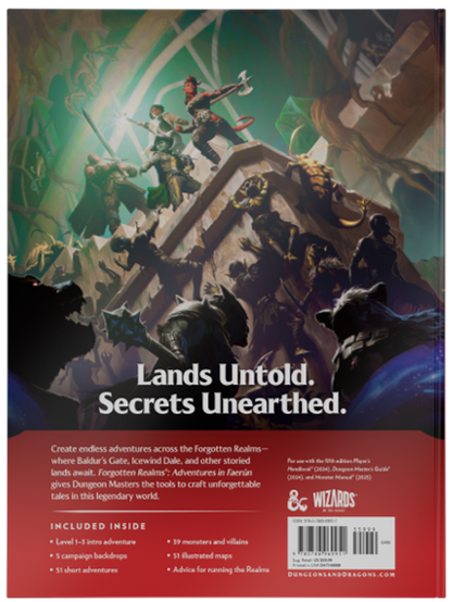 Dungeons & Dragons - Forgotten Realms Adventures in Faerun