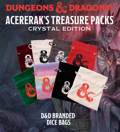 Sirius Dice - Acererak's Treasure Pack Dice Set Crystal Edition