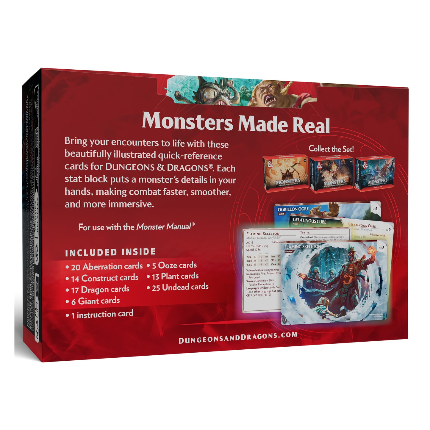 Dungeons & Dragons - Reference Cards Fearsome and Ferocious CR 0-5