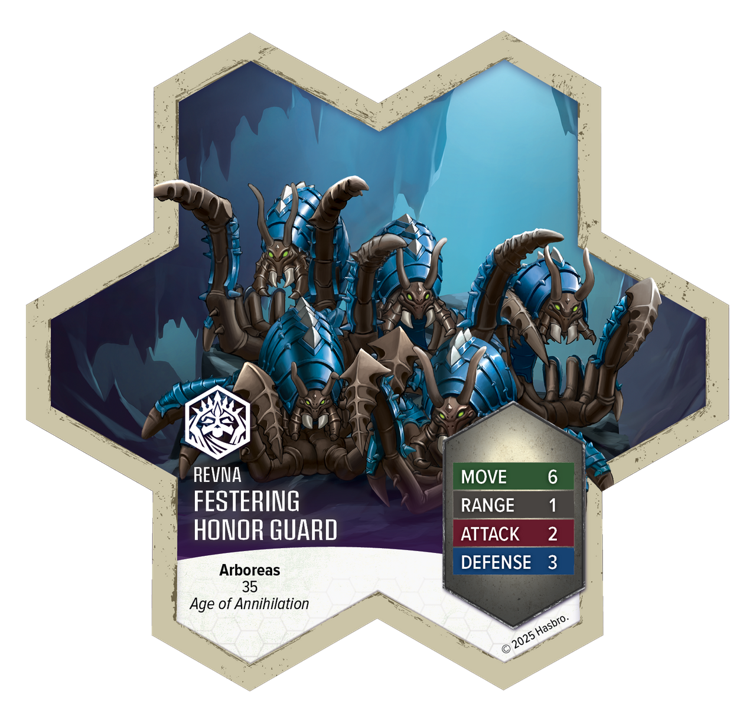 Heroscape - Rising Tide: Queen Maladrix and Festering Honor Guard Army Expansion (PRÉCOMMANDE)