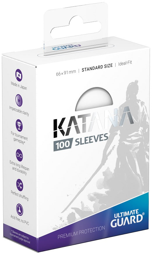 UG Katana Sleeves White 100CT
