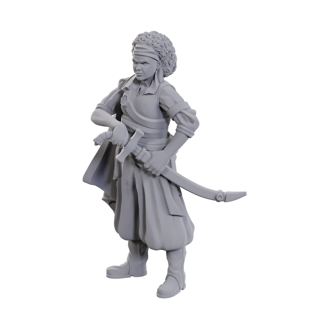 D&D Unpainted - Ansalon Human Rogue (90110)