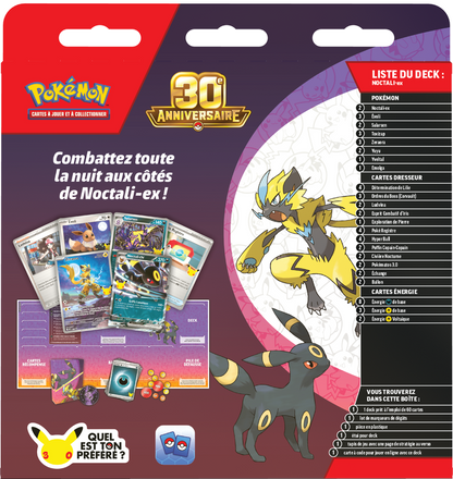 Deck Combat 30e Anniversaire [Noctali-ex] (FR)