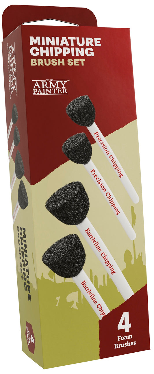 Army Painter Tools - Miniature Chipping Brush Set